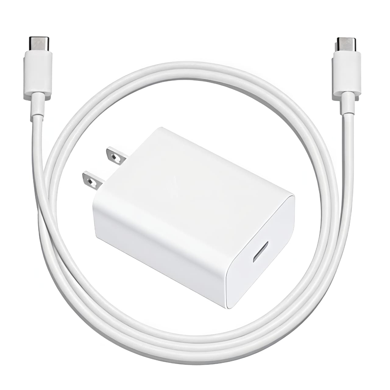 Google 30W C-C Fast Charging Adapter With C To C Cable (Combo)