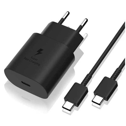 Samsung 25W Travel Adapter with USB-C to USB-C Cable